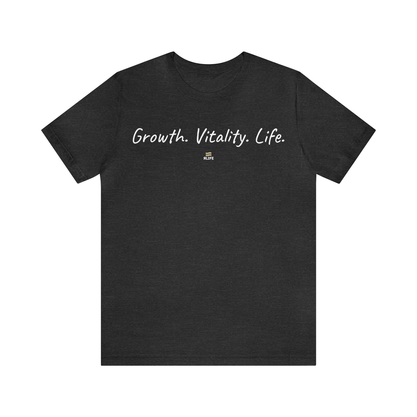 "GROWTH. VITALITY. LIFE." - Backside Design